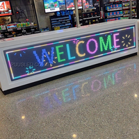 Pantalla LED Publicitaria Interior Programable a Todo Color, Letrero Digital y Pantalla LED Desplazable