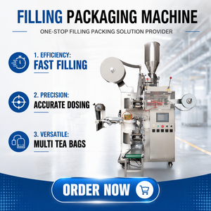 Machine d'emballage de sachets de thé, équipement d'emballage de sachets de thé <span class=keywords><strong>Lipton</strong></span> pour les petites usines de transformation du thé - Product Image 1