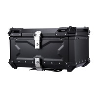 Valises latérales détachables en alliage d'aluminium pour moto, exclusivité transfrontalière, coffre de bagages arrière trois compartiments pour moto touring, multi-capacités