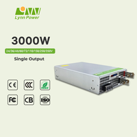 LYNN GLE-3000S-72V Prix usine Alimentation à découpage monophasée SMPS haute puissance AC-DC 72V 3000W pour usage industriel, haute efficacité