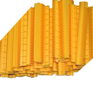 Suministro de piezas de escalera mecánica de marca, precio competitivo, tira de plástico amarillo, decodificador de pasos - Product Image 1