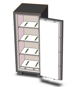 Jingye an toàn lưu trữ an toàn hộp văn phòng tập tin có thể khóa an toàn tiền Vault ngân hàng tủ an toàn an ninh thép Vault - Product Image 5