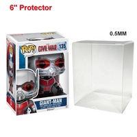 Auto Lock Bottom GRAN VENTA Tuck Top Caja de plástico transparente Estuche protector Caja Juguetes Embalaje