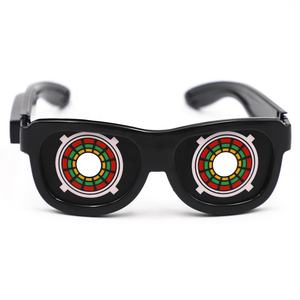 Ledサングラスelパーティークリスマス光るメガネハロウィーン発光メガネ充電式USB - Product Image 6