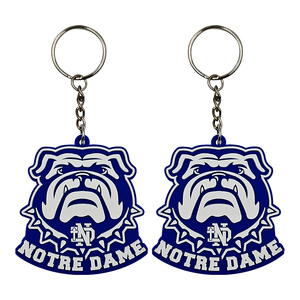 Advertising Gift Custom Logo Keychain Pvc Rubber Small Cute Key Chains Customized Key Ring with Qr Code Keychain