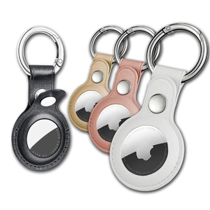 Cartera para Llaves de Alta Calidad con Funda Protectora para Llavero, Localizador Antipérdida, Funda Protectora de Cuero PU para <span class=keywords><strong>Apple</strong></span> <span class=keywords><strong>AirTag</strong></span> - Product Image 1