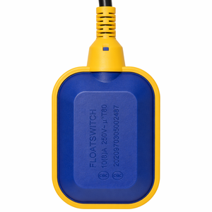 <span class=keywords><strong>Sensore</strong></span> di <span class=keywords><strong>livello</strong></span> dell'<span class=keywords><strong>acqua</strong></span> meccanico a galleggiante in gomma PP per pompe di scarico, serbatoi, cisterne, piscine, applicazioni chimiche e industriali - Product Image 2