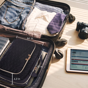 Light Flight-organizador de maquillaje para mujer, bolsa de viaje de gran capacidad, con gancho colgante - Product Image 6