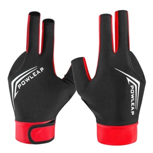 Accessoires de piscine personnalisés Gants de queue de <span class=keywords><strong>billard</strong></span> à trois doigts, légers et fins à imprimé léopard Gants de <span class=keywords><strong>billard</strong></span> - Product Image 5