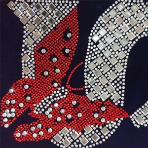 <span class=keywords><strong>Victoria</strong></span>'s <span class=keywords><strong>Secret</strong></span> 3D Iron-on Hot Fix <span class=keywords><strong>Strass</strong></span> Love Design Modèles de transfert pour Jeans Denim - Product Image 1