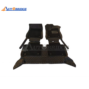 Alfombrillas de Piel para Coche, Alfombrillas de Piso Interiores para Mitsubishi Triton L200 Strada, Diseño 7D 3D, Volante a la Derecha (RHD) - Product Image 3