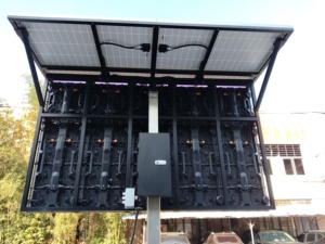 JCT EF4S P10 Pantalla LED de Alta Luminosidad a Todo Color, con Energía Solar, para Publicidad Móvil <span class=keywords><strong>en</strong></span> Interiores/Exteriores, Centros Comerciales y Tiendas Minoristas - Product Image 5