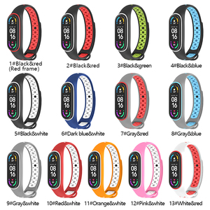 Pulsera inteligente de silicona suave para Xiaomi <span class=keywords><strong>Mi</strong></span> <span class=keywords><strong>Band</strong></span> <span class=keywords><strong>6</strong></span>, 5, 4, 3, correa de seguimiento de Fitness - Product Image 6
