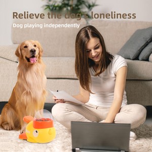 Comedero Automático Inteligente para Perros y Gatos con Diseño de Patito Amarillo y 3 Compartimentos para Alimentos - Product Image 3