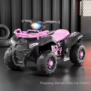 Fabrikverkauf Kinder-ATV aus PP-Kunststoff, ferngesteuertes Vierrad-Elektroauto, batteriebetrieben für <span class=keywords><strong>2</strong></span>-4 Jahre, beliebtes Geschenk für Kinder - Product Image 5