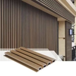 Wpc pannelli parete CE rivestimento parete esterna <span class=keywords><strong>rivestimenti</strong></span> murali impermeabili <span class=keywords><strong>per</strong></span> la protezione UV all'aperto - Product Image 4