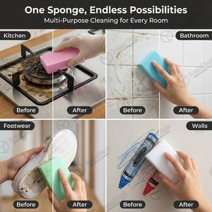 Éponge <span class=keywords><strong>magique</strong></span> nano sans danger pour la peau, à l'eau uniquement, pour les machines, les véhicules, le ciment, les murs, les taches de <span class=keywords><strong>plastique</strong></span> - Product Image 6