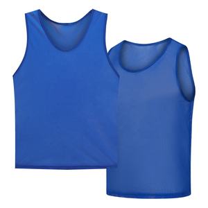 Futebol Team Training Numerado Bibs Practice Sports Vest 100% Poliéster Impresso Logo Treinamento Bibs Vest - Product Image 1
