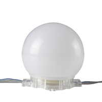 Lumière ponctuelle LED Lumière pixel 20/30/40/50mm Paysage RGB JX-DGY-20 -35 - 68 2 ans CN;GUA JUXUAN 50000 DC12V IP65 330 85 PC
