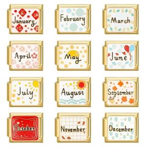 Nueva pulsera de módulo italiano de acero inoxidable con chapado en oro de 18 quilates, regalo de cumpleaños y aniversario a la moda, accesorios de soldadura DIY - Product Image 2