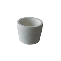 Creuset en magnésie 6A 7A 8A 9A, oxyde de magnésium pour l'analyse de l'or