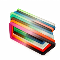 Protège-cartes de crédit en TPU à paillettes multicolores, 35pt, sans fermeture, antichoc
