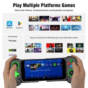 Ye D7 LED Joystick BT5.0 Wireless Portable Stretching Gamepad D6 Wireless <b>Game</b> Controller for Android Mobile Phone PC - Product Image 3