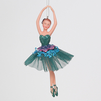 Nouvel Ornement de Noël Ballerine à Suspendre, Personnage de Danseuse de Ballet pour Décoration Intérieure