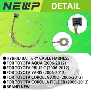 ชุดสายไฟแบตเตอรี่รถยนต์ไฮบริดชิ้นส่วนใหม่ชุดสายไฟสำหรับ Toyota Aqua Prius C Corolla axio fielder Yaris 2012-2016 - Product Image 2