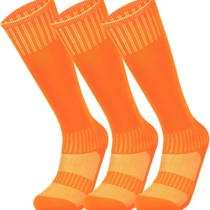Autumn <b>Knee</b> <b>High</b> Crew Baseball <b>Socks</b> Children Youth Adult Boys Girls Athletic Sport Running Breathable Digital Printing Fleece - Product Image 1