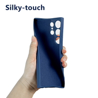 Meilleure vente coque de téléphone pour Galaxy Samsung S23 Ultra liquide coque de téléphone portable personnalisée en silicone tpu