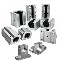 Kit d'unités de glissement linéaire SCS/SBR/SK/SHF SBR12 SBR20UU Série, support d'axe à roulement linéaire en aluminium pour imprimante 3D CNC