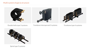 Système de pompe à chaleur avec échangeur de chaleur à serpentin coaxial tube dans tube - Product Image 6