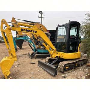 Excavadora de orugas de 3 toneladas Komatsu usada, motor de segunda mano y componentes del núcleo de la bomba, precio - Product Image 3