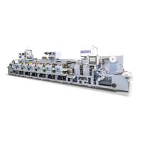 Nouvelle machine d'impression flexographique horizontale entièrement automatique à 6 couleurs, type unité, à séchage UV, haute vitesse, pour papier, directement de l'usine