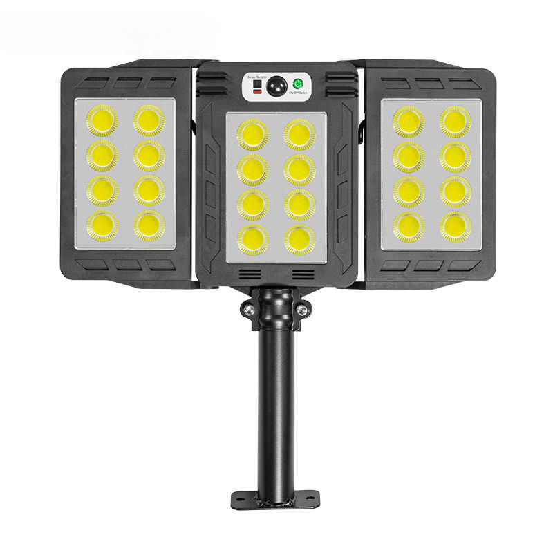 W786-8 (COB) pliant réverbère solaire