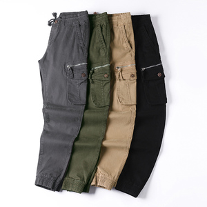 Pantalones <span class=keywords><strong>Cargo</strong></span> BAWANGCHENG 2026 de Alta Calidad para Hombre, de Algodón, con Bolsillos en la Pantorrilla, Ecológicos, Casuales, Estilo Urbano - Product Image 5