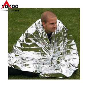 YOKOO – couverture d'urgence réfléchissante en PET, 130x210cm, protection contre le froid pour la survie en plein air, pour la randonnée, le camping et le sauvetage - Product Image 4