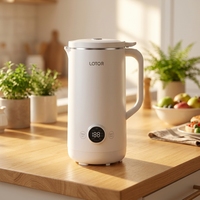 Elektrische automatische multifunctionele sojamelkmaker 600W 600ML Hete dranken- en fruitsapmaker Huishoudelijk