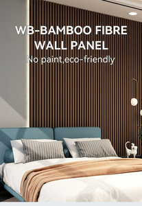 Panel de Pared WPC Moderno con Acabado de Madera, Tablero Decorativo Interior de Alta Calidad para Sala de Estar de Hotel, Precio Económico Directo de Fábrica - Product Image 3