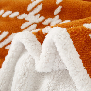 Coperta Moderna a Quadri per Divano, Nuova Coperta Invernale Ispessita in Pile, Casual a Doppio Strato, Calda in Flanella - Product Image 2