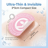 Patchs de suppléments vitaminiques pour la santé, patchs topiques hypoallergéniques de haute qualité à la biotine pour les cheveux, la peau et les ongles