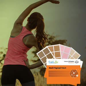 Energía mejorada instantánea y enfoque Fórmula multivitamínica Vitamina <span class=keywords><strong>B12</strong></span> Energy Plus Parches - Product Image 2