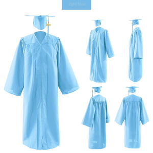 2 uds sombrero y vestido de graduación traje de soltero traje de Maestría de Ingeniería que presenta diferentes grados académicos o posiciones - Product Image 5
