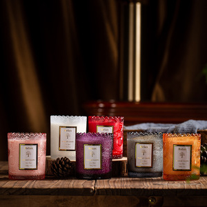 เทียนหอมถั่วเหลืองแบรนด์ส่วนตัว ดีไซน์ใหม่ กลิ่นหอมสำหรับอาบน้ำและบำรุงผิว พร้อมกล่องของขวัญสีสันสดใส เหมาะสำหรับเป็นของขวัญวันหยุดและตกแต่งบ้าน - Product Image 3