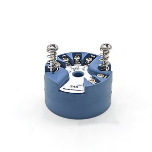 جهاز إرسال درجة الحرارة روزماونت الأصلي 248 644 3144، 4-20 مللي أمبير، <span class=keywords><strong>RTD</strong></span> <span class=keywords><strong>PT100</strong></span>، قابل للبرمجة، رأس ثرموكبل ذكي عالي الجودة للتركيب - Product Image 2