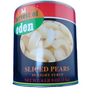 Poire <span class=keywords><strong>Bartlett</strong></span> en conserve délicieux dés/moitiés/tranches au sirop léger - Product Image 5