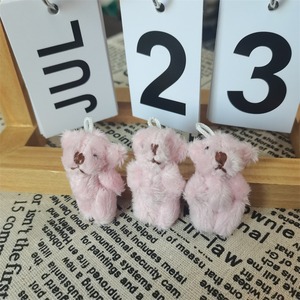 Osito de Peluche Pequeño de 4.5cm con Brazos y Piernas Móviles para Ramos de Flores, Cajas de Dulces para Bodas, Decoración de Ropa y Cabello - Product Image 5