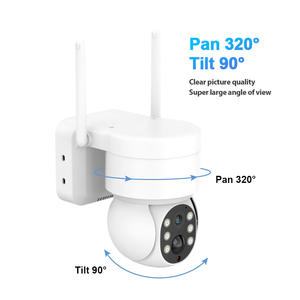 克瑞4G 4MP太阳能摄像机电池强大的PTZ户外摄像机太阳能闭路电视监控家庭安全ICSee运动检测 - Product Image 6