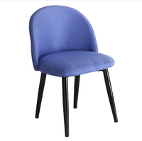 Chaises de salle à manger modernes en velours vert de luxe, design direct usine, avec pieds dorés, pour hôtels et gymnases